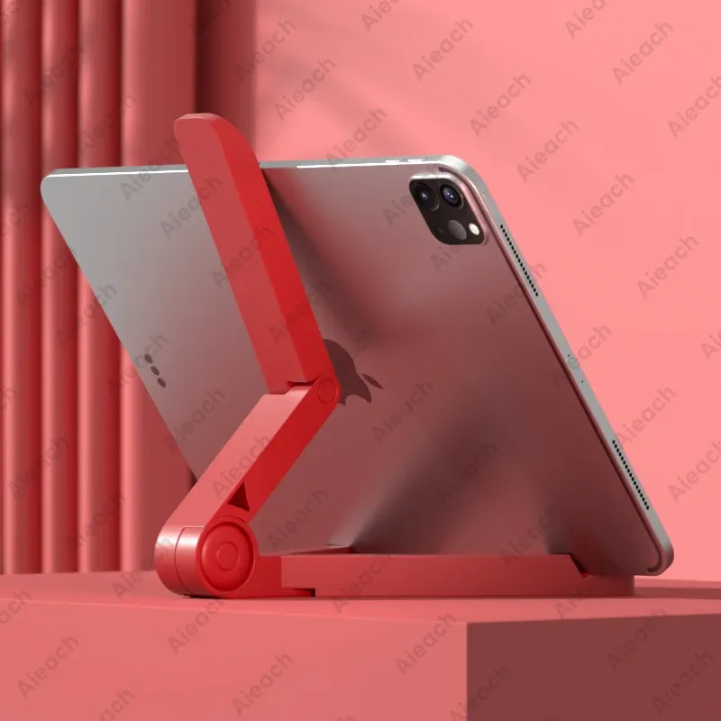 Support portable pour moniteur et tablette, réglable et pliable, compatible avec les tablettes de 7 à 12 pouces, Kindle Fire et smartphones 25