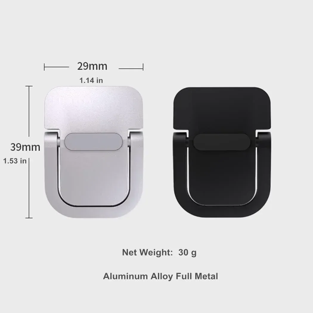 2 pièces support pour ordinateur portable en alliage d'aluminium, pieds portables pour MacBook 2