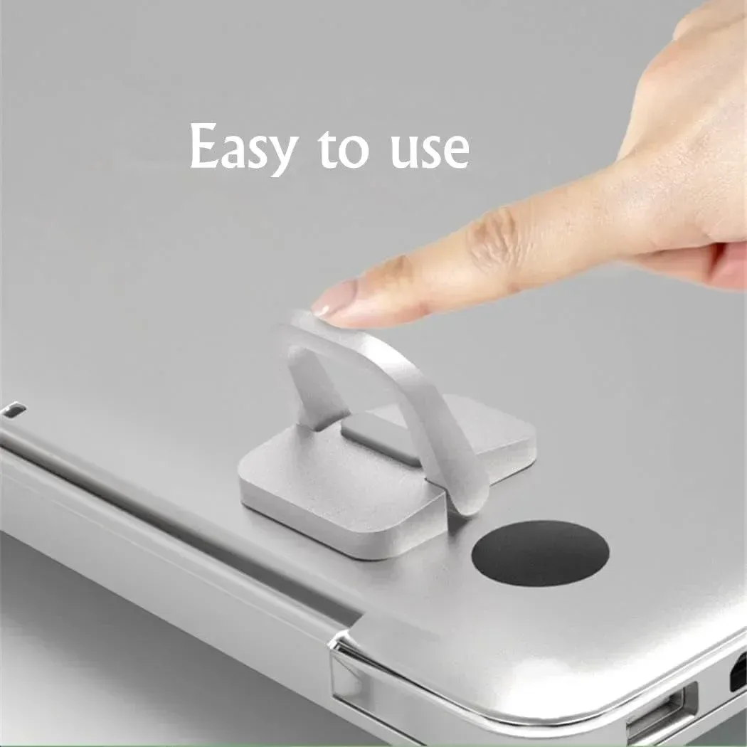 2 pièces support pour ordinateur portable en alliage d'aluminium, pieds portables pour MacBook 5