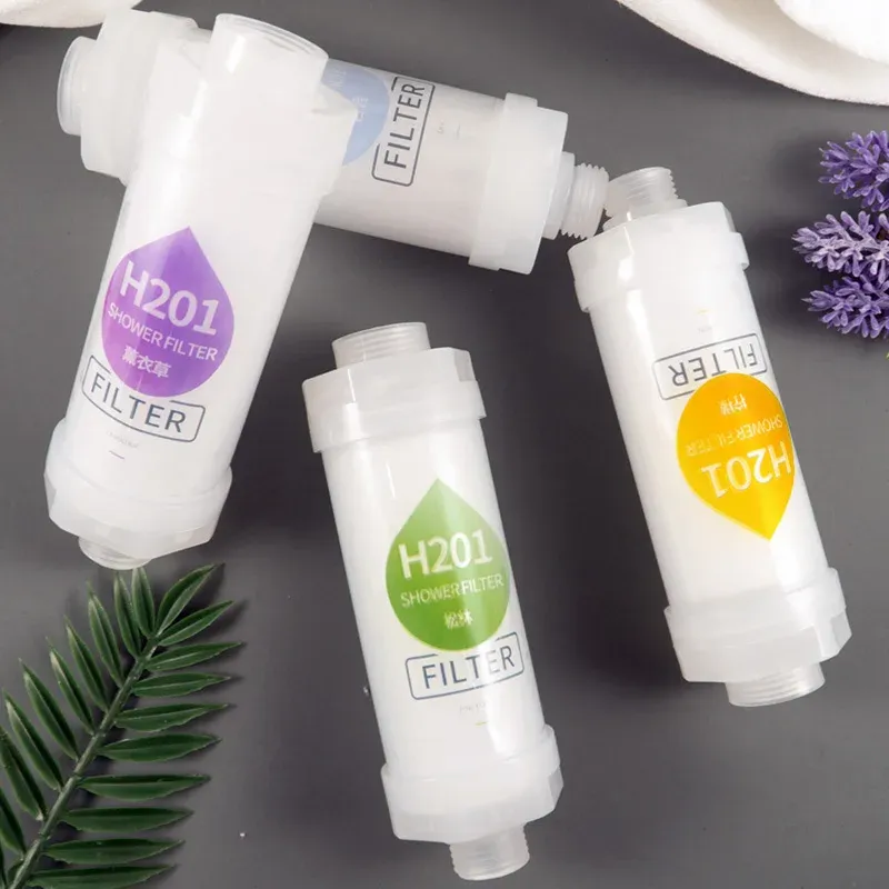 Filtre parfumé pour pomme de douche, eau adoucie pour une peau plus douce 3