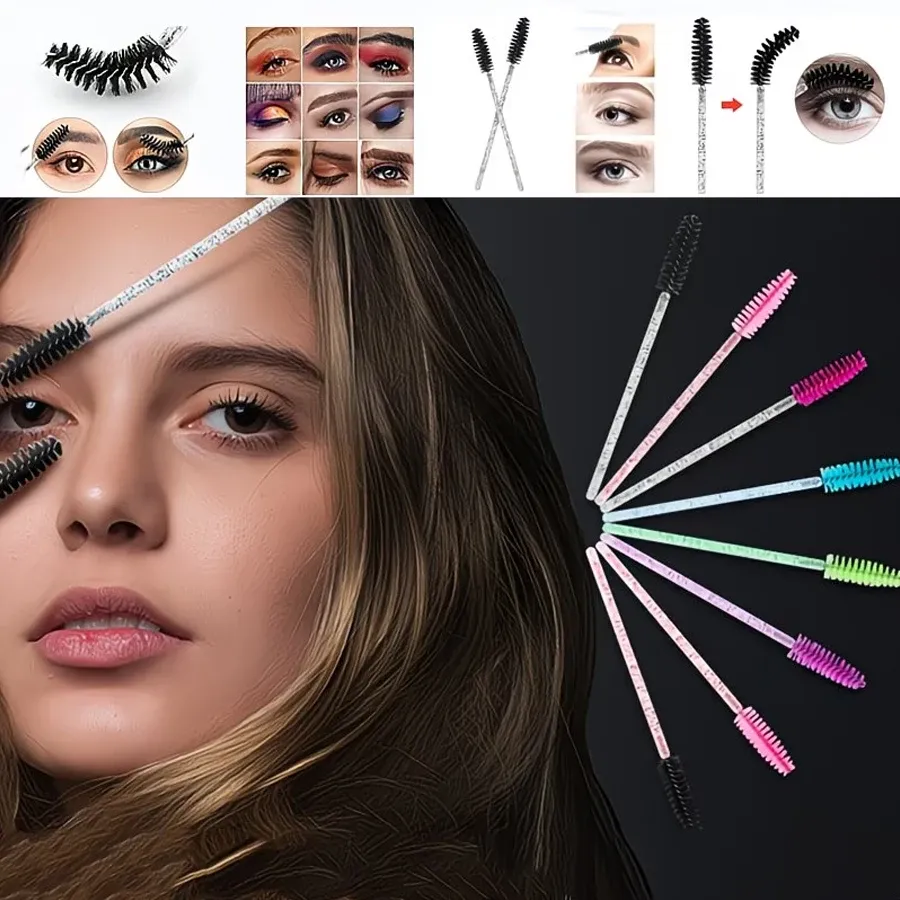 Ensemble complet de brosses pour cils et sourcils