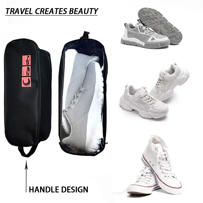 Organisateur de voyage portable multifonctionnel avec étui de tri pour chaussures 5