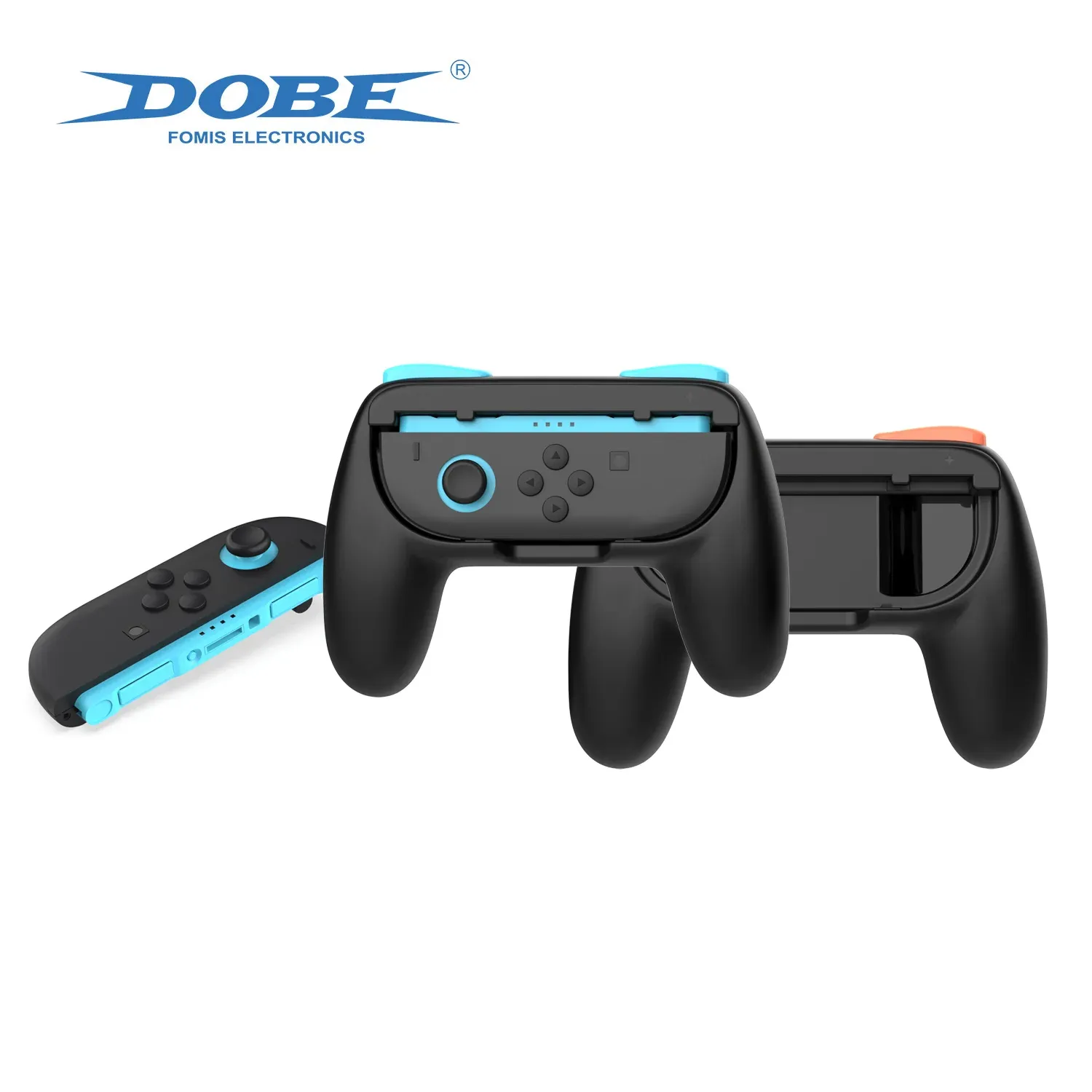 DOBE Poignée ergonomique TNS-3162S pour Nintendo Switch 2 / Switch 1, compatible Joy-Con, lot de poignées gauche et droite 6