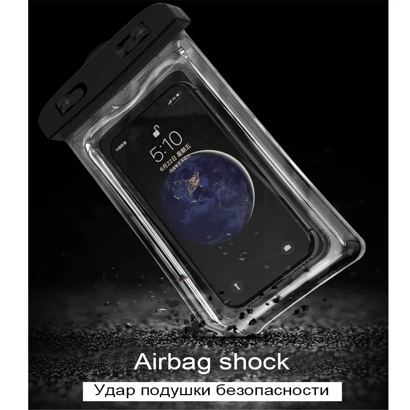 Étui de téléphone étanche IP68 en PVC, pochette de protection universelle pour natation et plongée compatible iPhone 15, iPhone 14, Xiaomi et Huawei 5