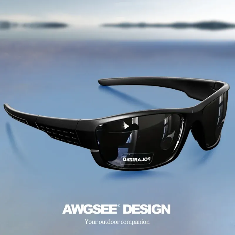 Lunettes de soleil de sport polarisées UV400 à verres photochromiques pour la pêche, les voyages, la course et la conduite 11