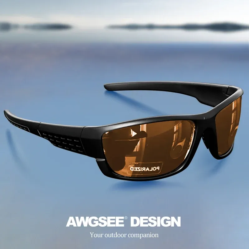 Lunettes de soleil de sport polarisées UV400 à verres photochromiques pour la pêche, les voyages, la course et la conduite 10