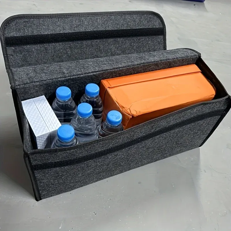 Organisateur de coffre de voiture, aperçu du tissu
