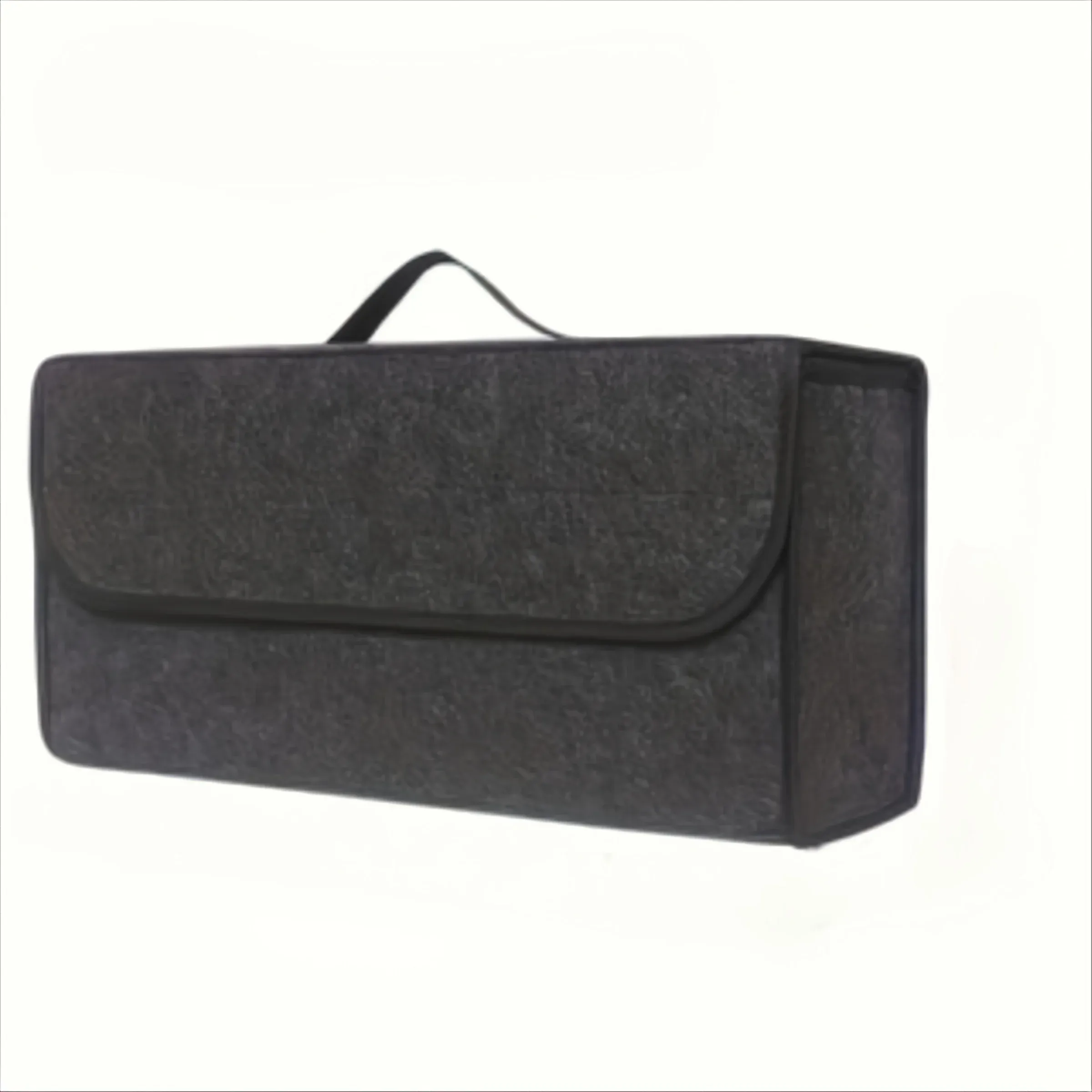 Organisateur de coffre de voiture pliable (1 pièce) avec poignée ergonomique, pour SUV, berlines et camions, en tissu durable 7