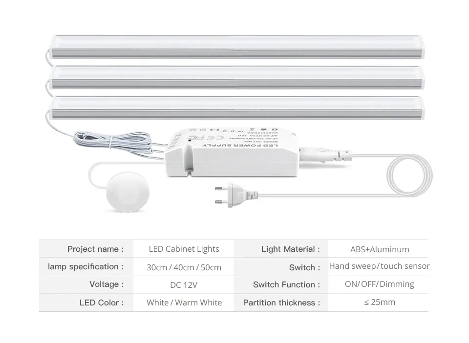 Éclairage LED intégré dans une cuisine