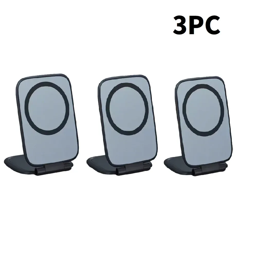 Support de téléphone magnétique ultra-mince pour voiture, réglable et pliable, anti-vibrations, pour navigation embarquée, accessoire universel 8