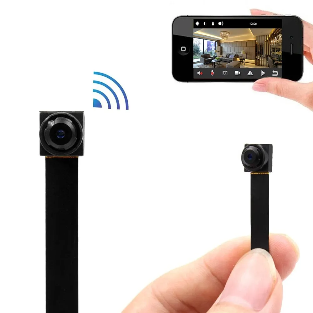 Mini caméra WiFi portable de surveillance compacte pour la sécurité domestique