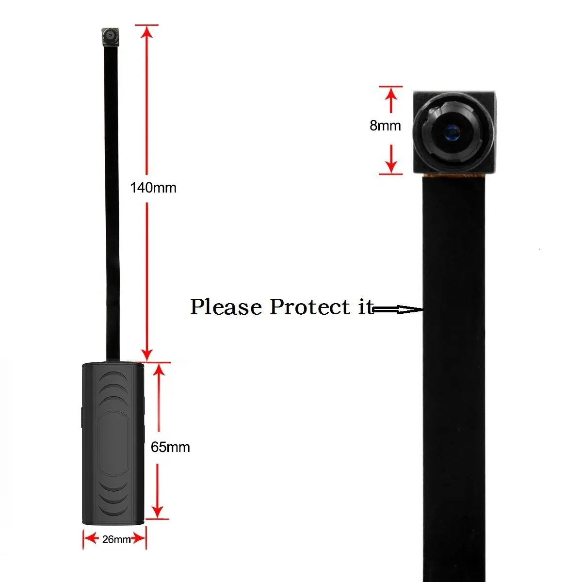 Mini caméra WiFi portable de surveillance compacte pour la sécurité domestique 4