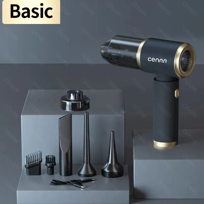 CENRR 210000PA Mini Aspirateur de Voiture Sans Fil Puissant et Portable 8