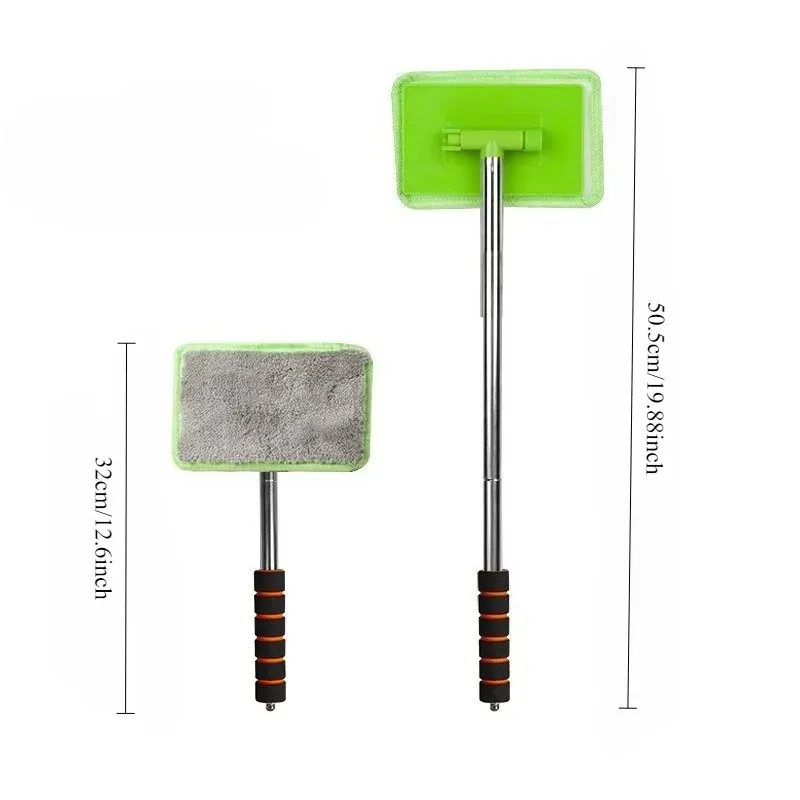 Essuie-glace télescopique pour pare-brise de voiture avec raclette de nettoyage 6