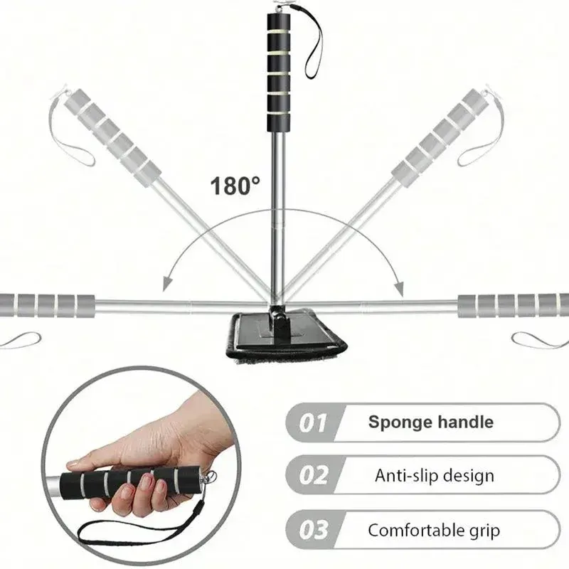 Essuie-glace télescopique pour voiture