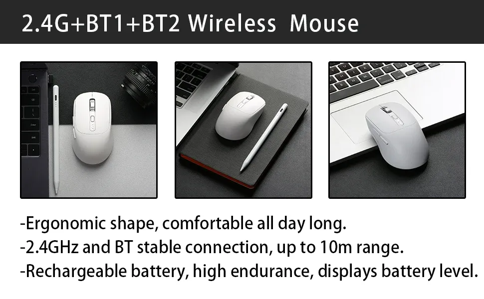 Souris ergonomique en situation d'utilisation quotidienne