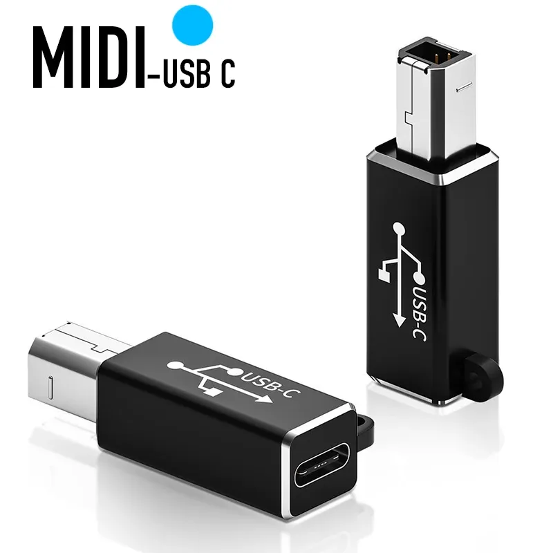 Adaptateur USB-C femelle vers USB-B mâle, vue principale
