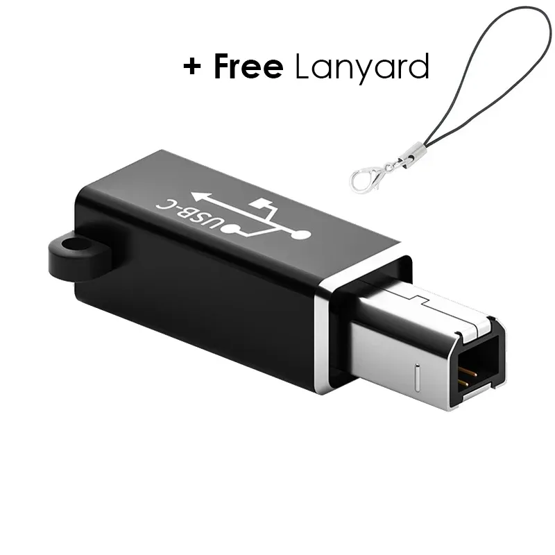 Adaptateur USB-C vers USB-B, présentation finale