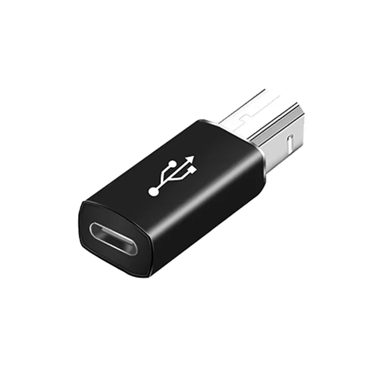 Adaptateur USB-C femelle vers USB-B mâle pour imprimante et scanner, convertisseur de transfert de données compatible clavier et contrôleur MIDI 8