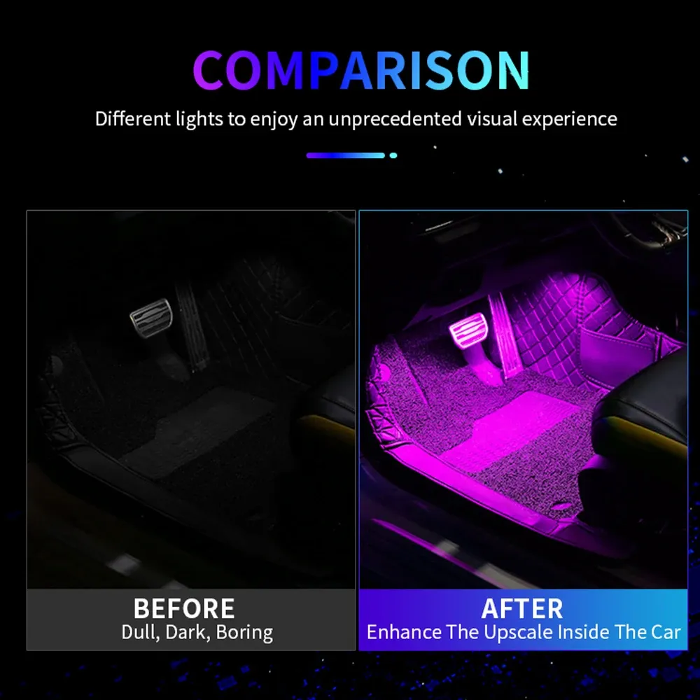 Accessoire lumineux pour intérieur automobile