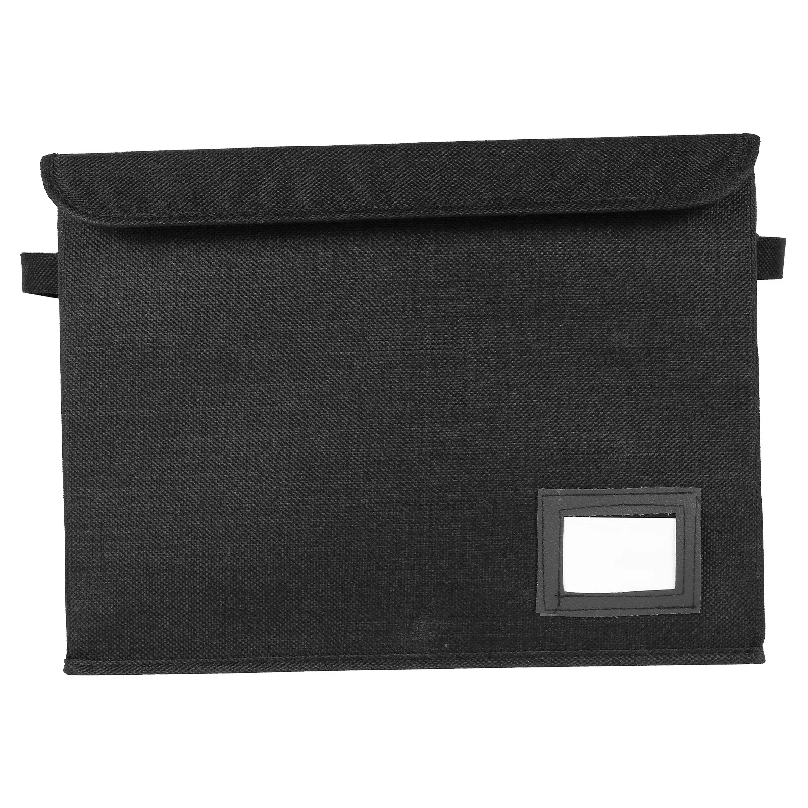 Boîte de rangement pliable avec poignée et couvercle, bac lavable pour vêtements et bandes dessinées, organisateur polyvalent pour le bureau et la maison 8