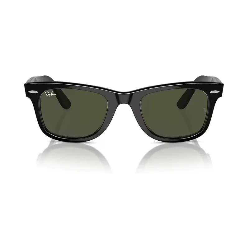 Lunettes de soleil RayBan Original Classic 2140 / 2140F Wayfarer, monture carrée, verres en verre polarisés avec protection UV, livrées dans leur boîte 4
