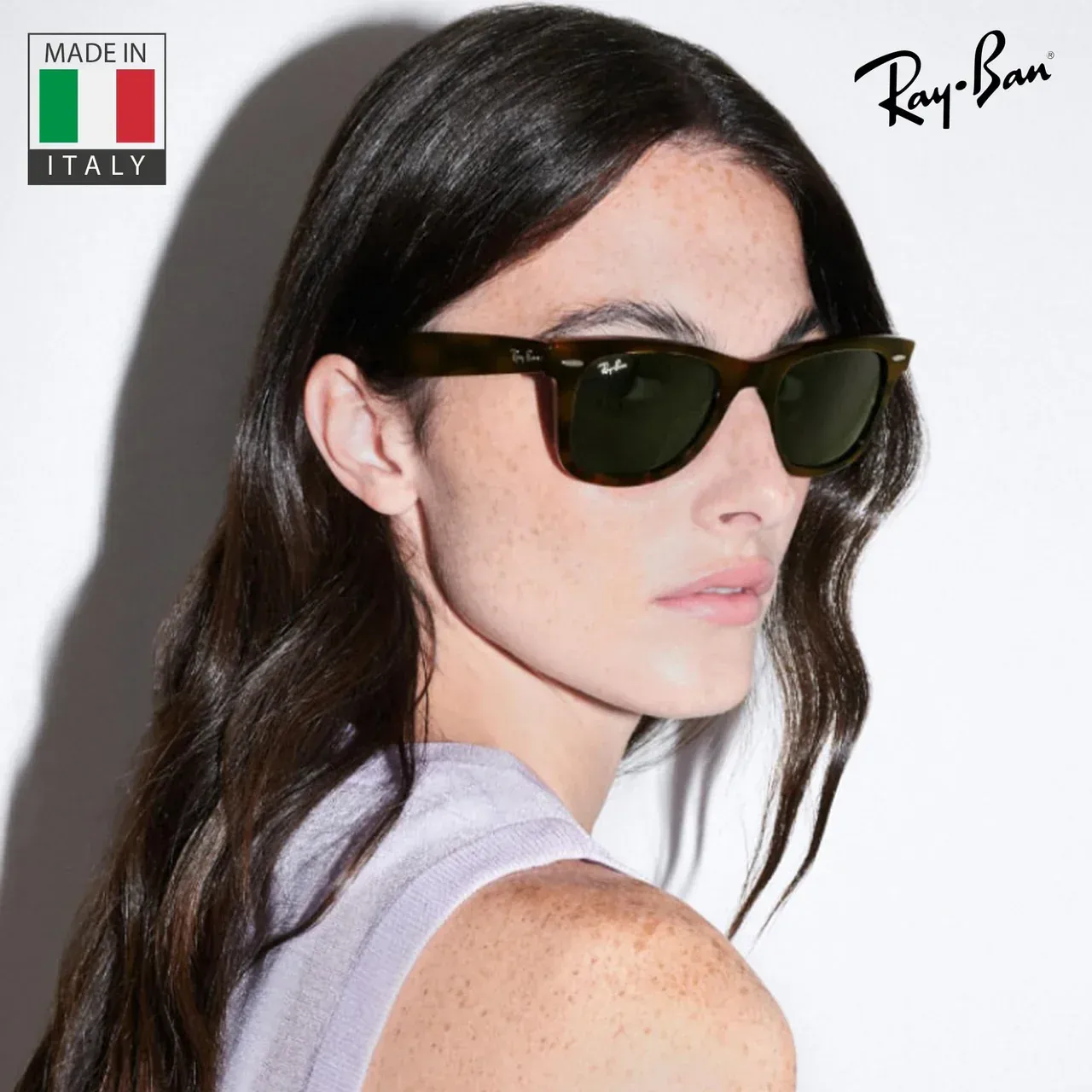 Ray-Ban Wayfarer, détails de la monture
