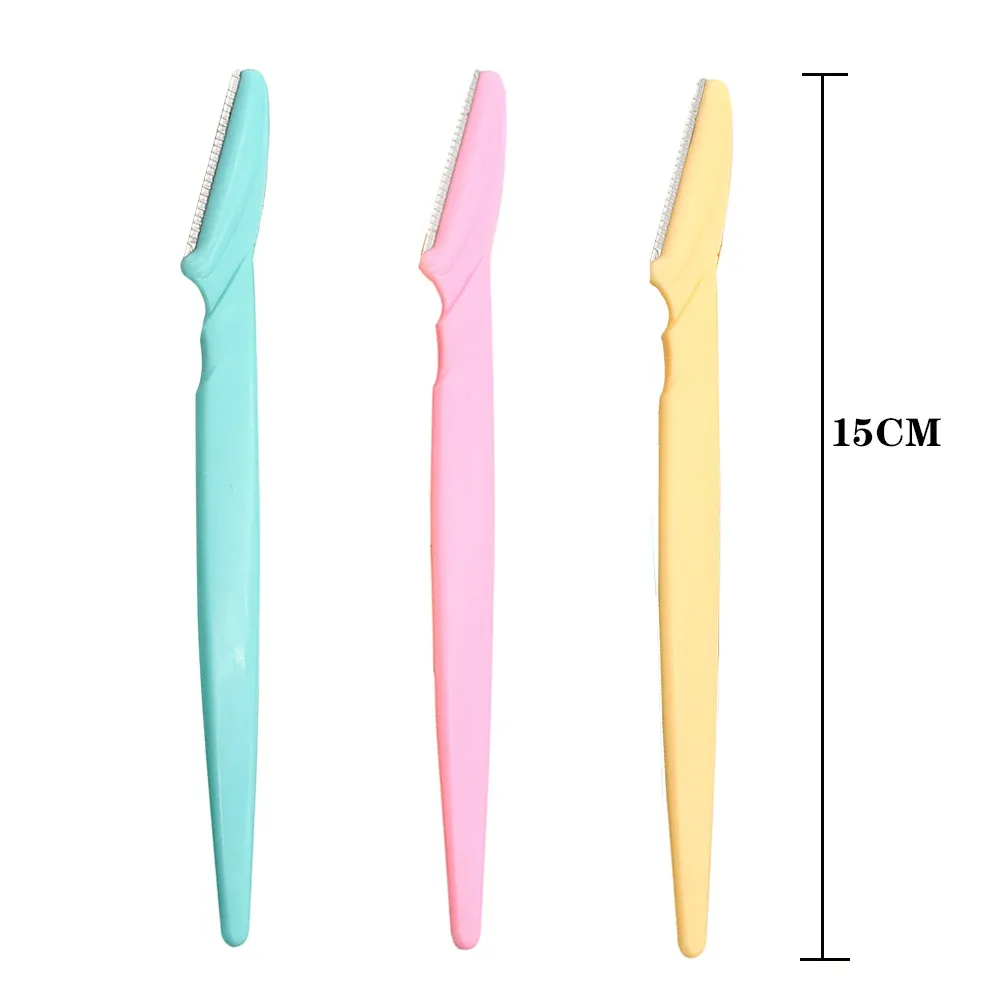 Tondeuse à sourcils et rasoir visage portable, kit 3, 6 ou 9 pièces 6