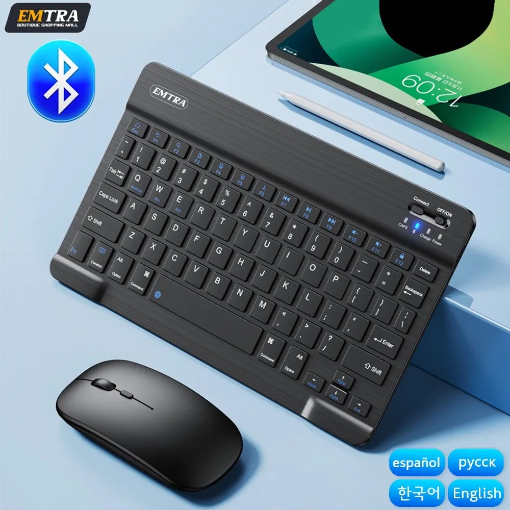 Clavier et souris sans fil Bluetooth