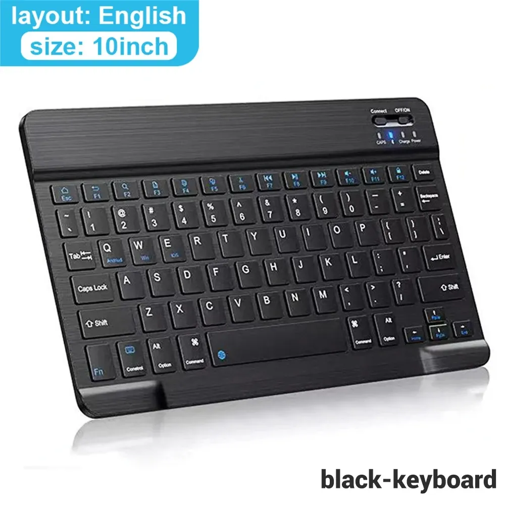 Clavier et souris sans fil Bluetooth compatibles iOS, Android, Windows, tablette, iPad Air, iPad mini et iPad Pro 15