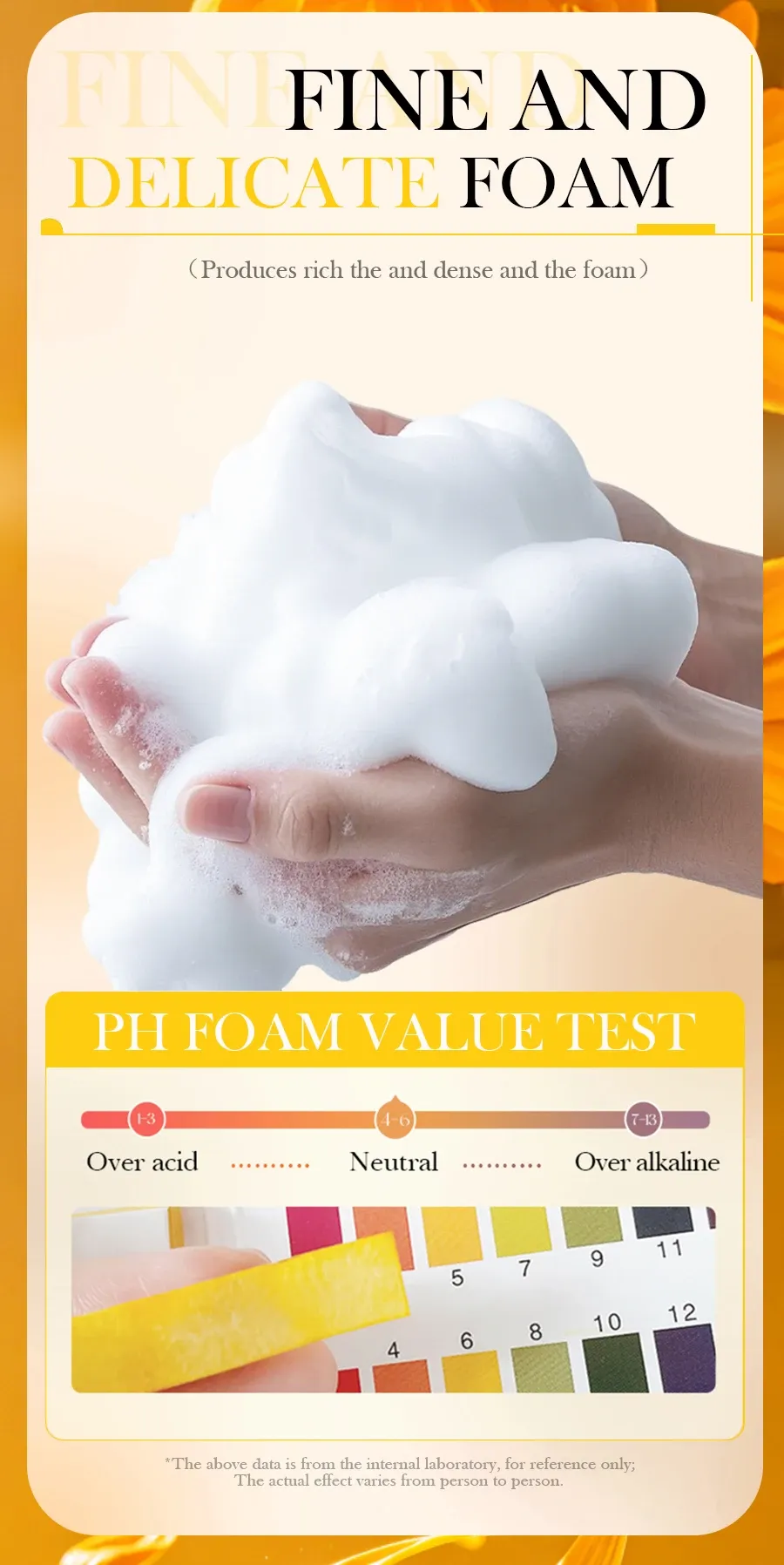 Savon shampooing au calendula, routine quotidienne