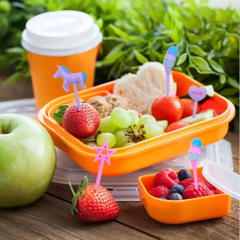 Piques alimentaires pour fruits et pâtisseries