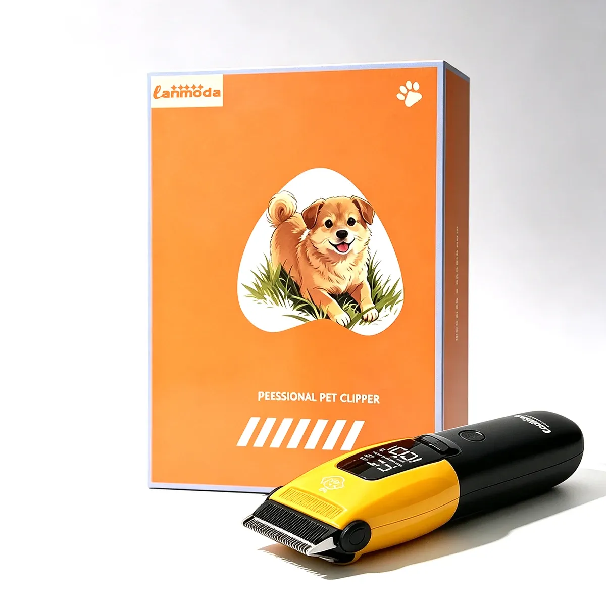 Tondeuse professionnelle pour animaux de compagnie, rechargeable par USB-C, pour chiens, chats et chiots de toutes tailles 6