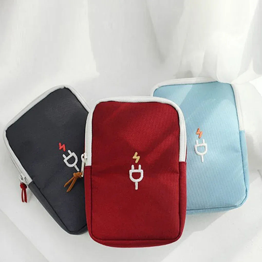 Sac de rangement de gadgets de voyage, détail du design
