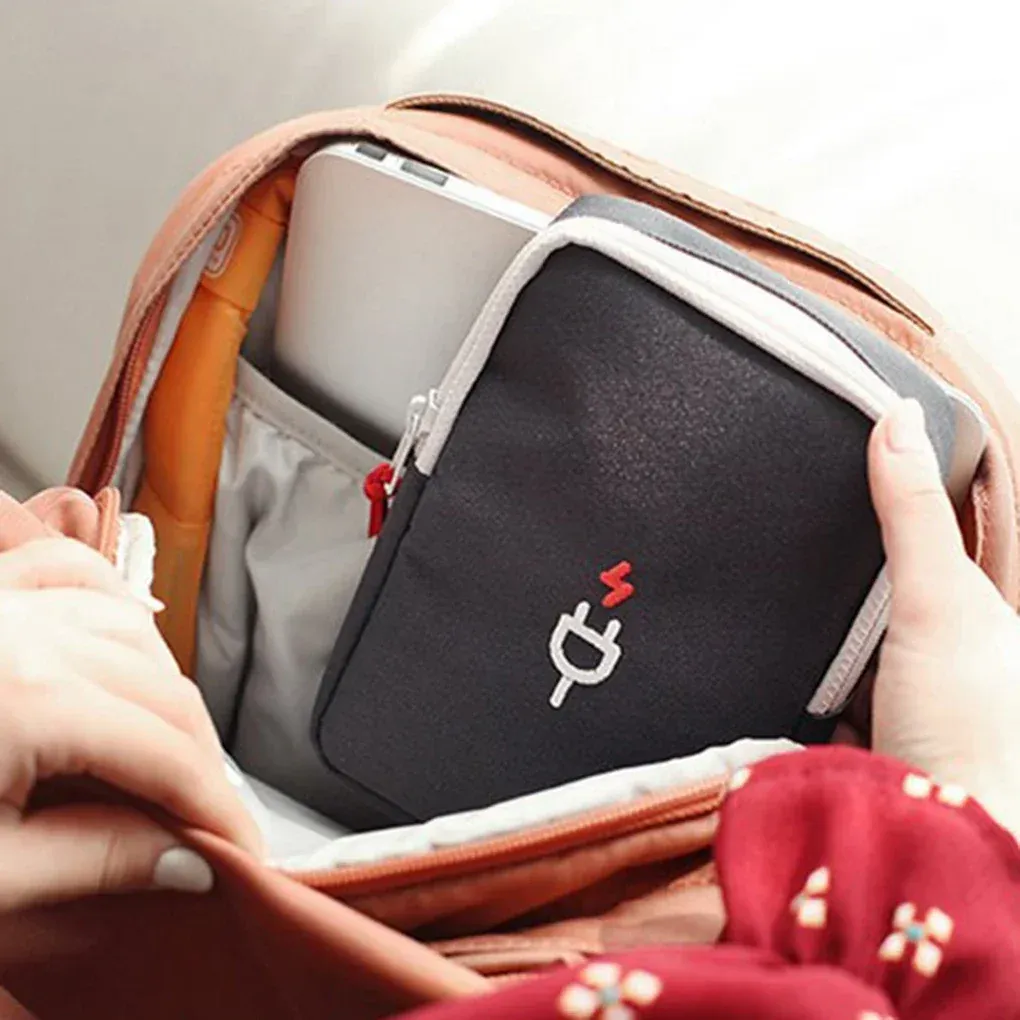 Sac de rangement de gadgets de voyage, polyvalence