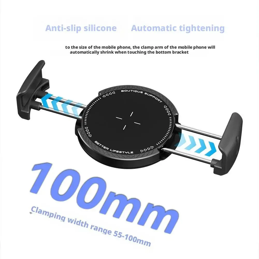 Support de téléphone magnétique universel pour voiture, fixation à clip pour iPhone et Samsung 5
