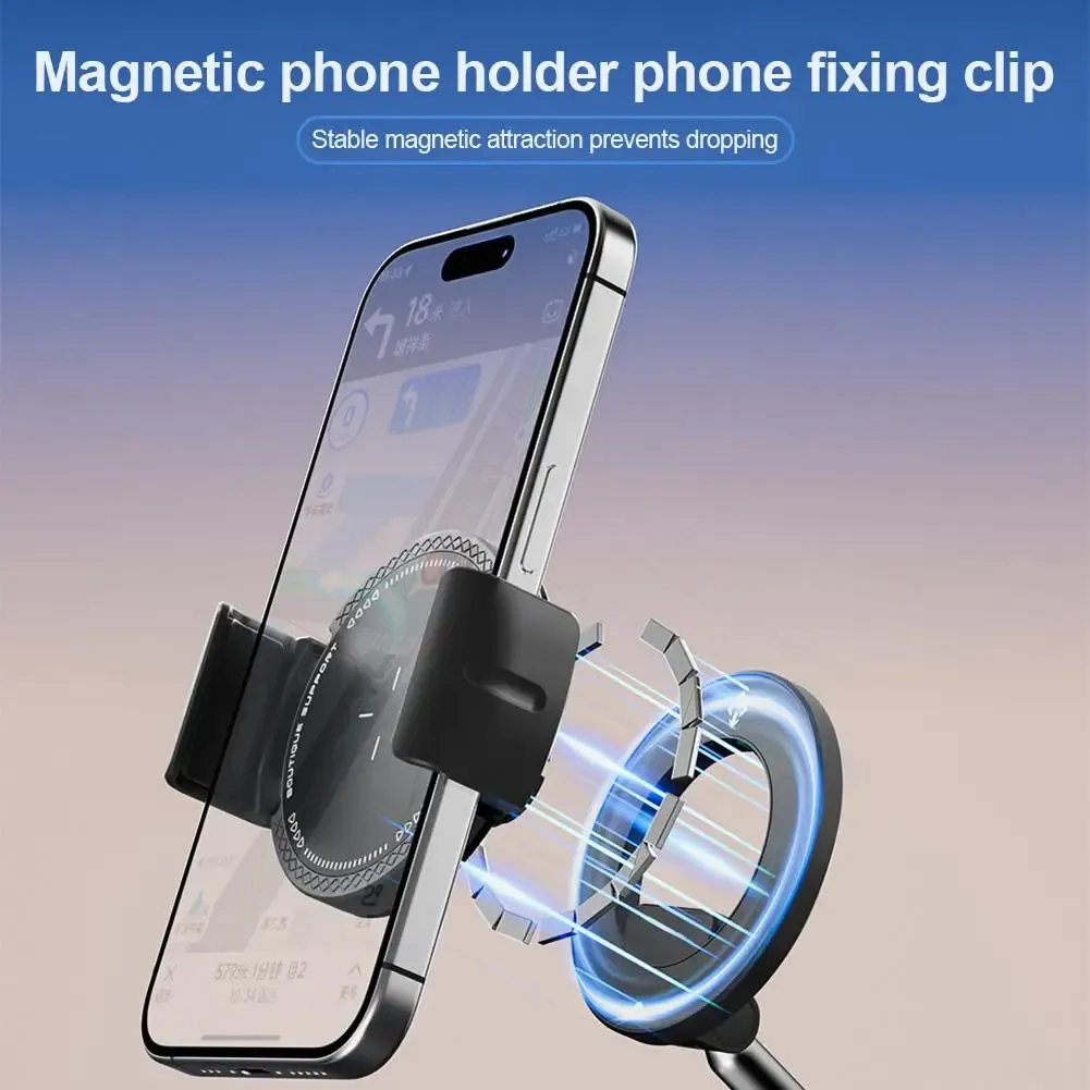 Support magnétique pour téléphone, vue rapprochée