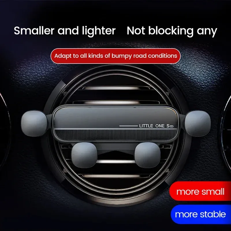 Support de téléphone universel pour voiture à gravité, compatible iPhone 13/12 et Xiaomi 3