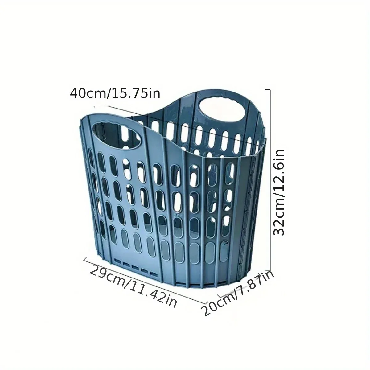 Panier à linge pliable moderne, grande capacité, portable, durable, pour la salle de bain 6
