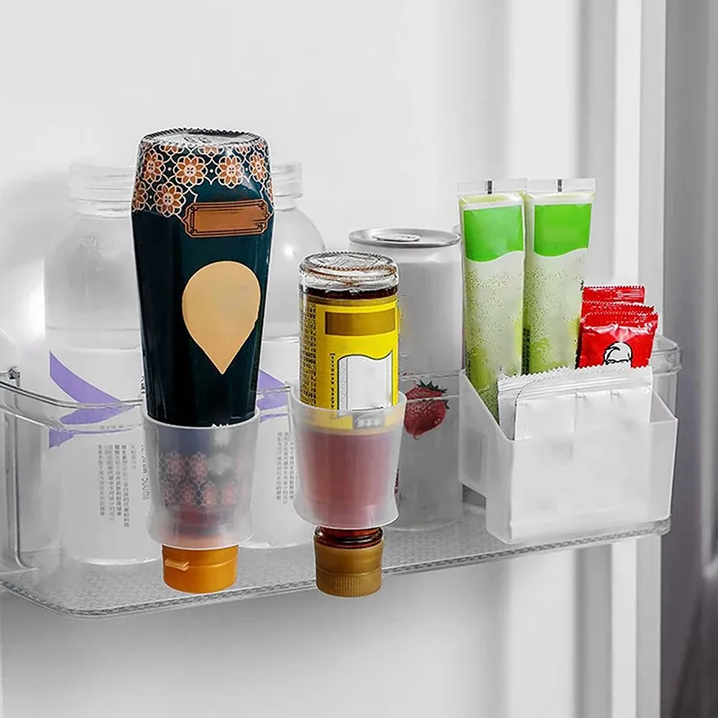Détail des supports de rangement pour réfrigérateur