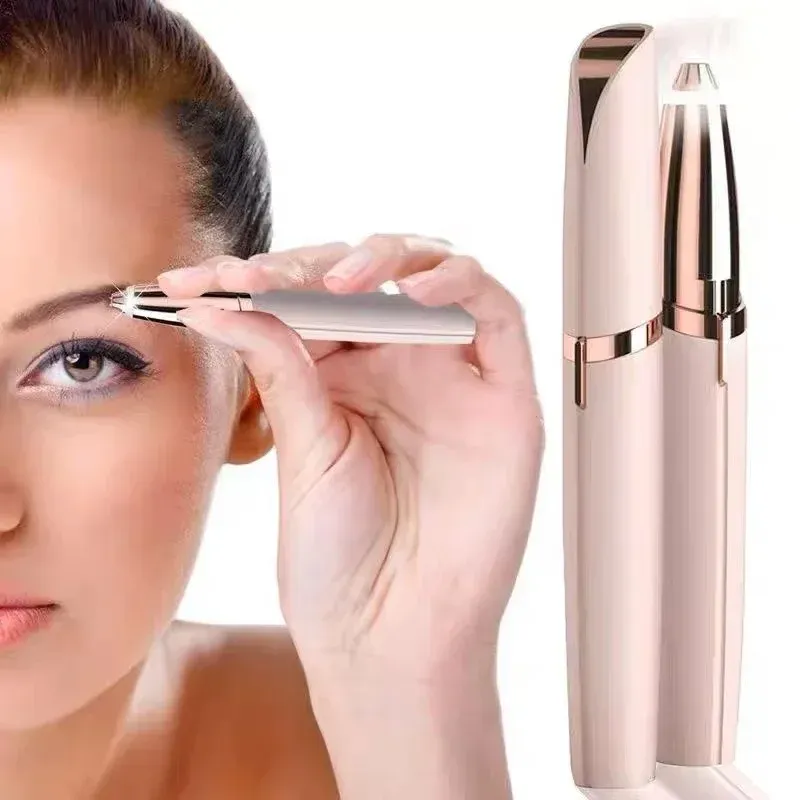Épilateur électrique pour sourcils et visage pour femme
