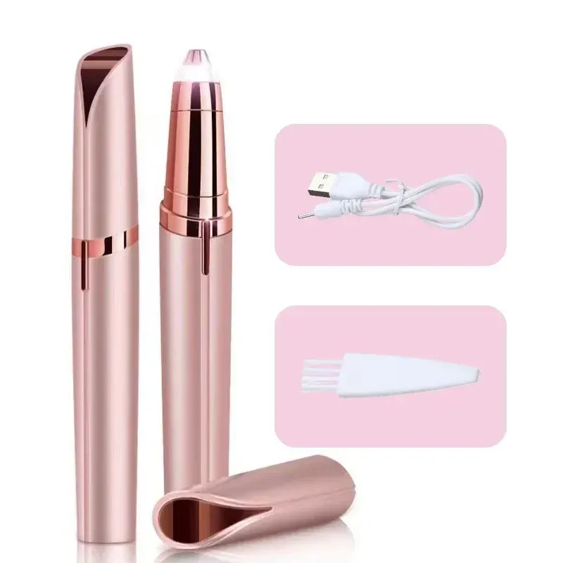 Épilateur électrique pour sourcils et visage pour femme 7