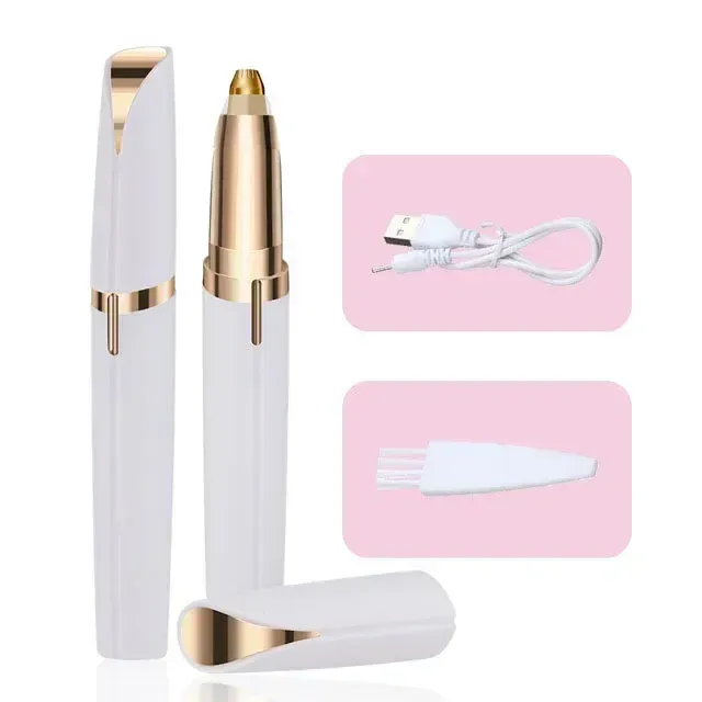 Épilateur électrique pour sourcils et visage pour femme 8