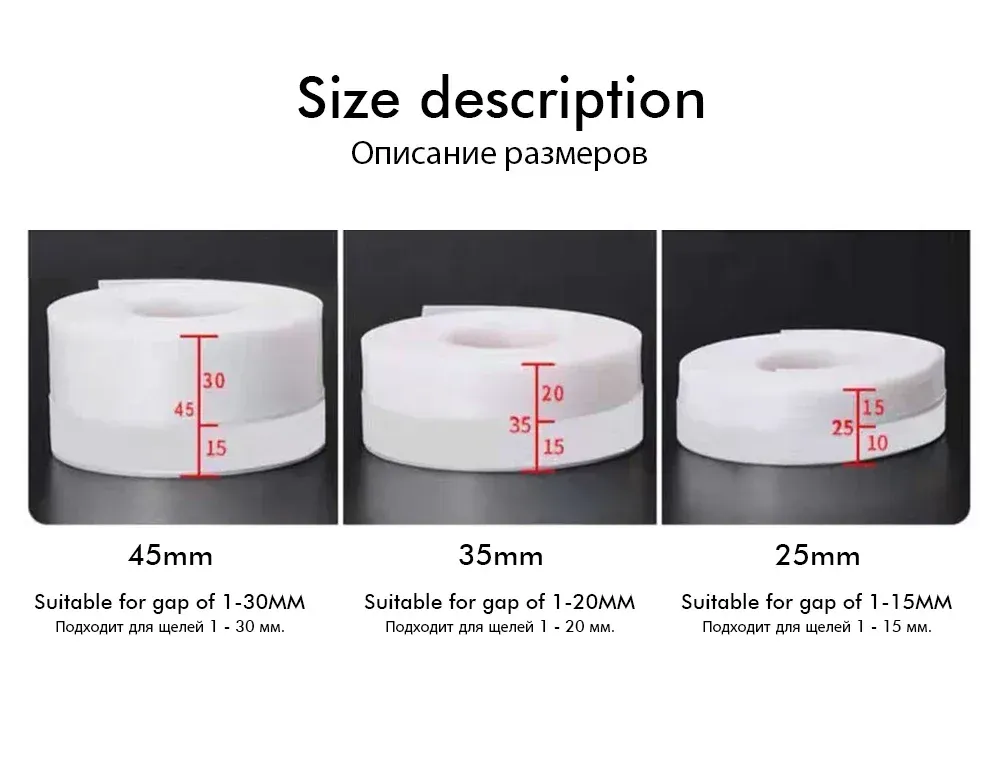 Joint d'étanchéité pour garage et sous-sol