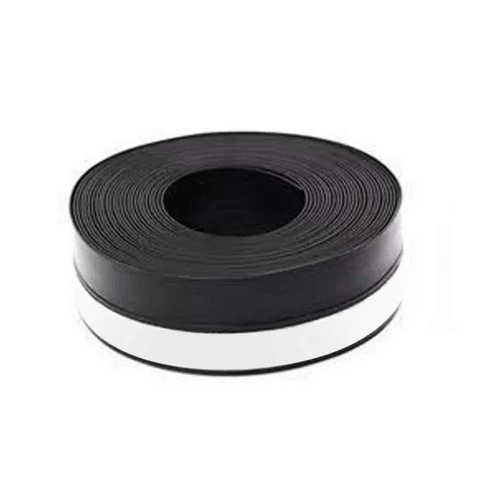 Bas de porte en silicone avec bande d'étanchéité pour portes et fenêtres, coupe-froid anti-courants d'air 9