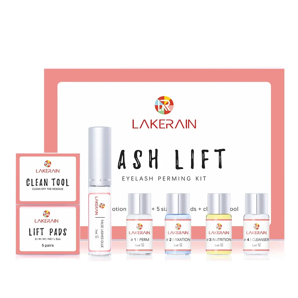 Kit de permanente de cils longue durée, lotion permanente et colle de fixation, cils bouclés, usage professionnel en salon ou à domicile 9