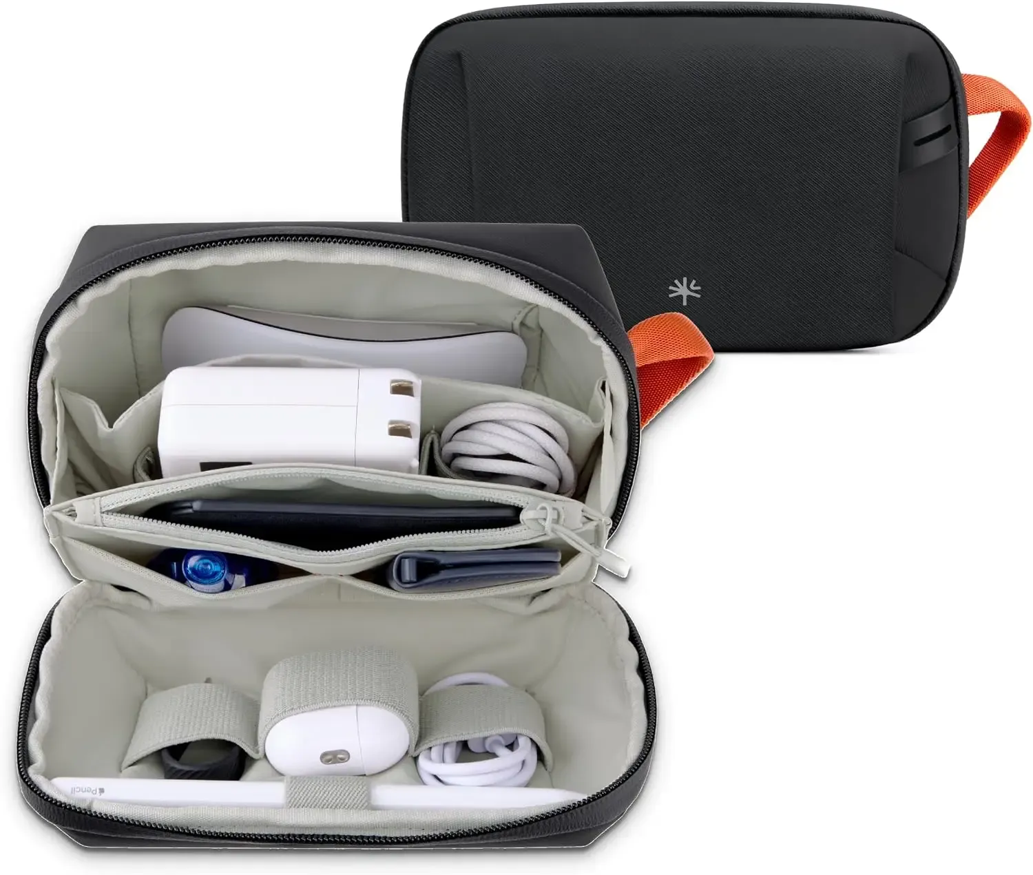 PGYTECH Pochette organisatrice étanche pour petite électronique, câbles et accessoires 10