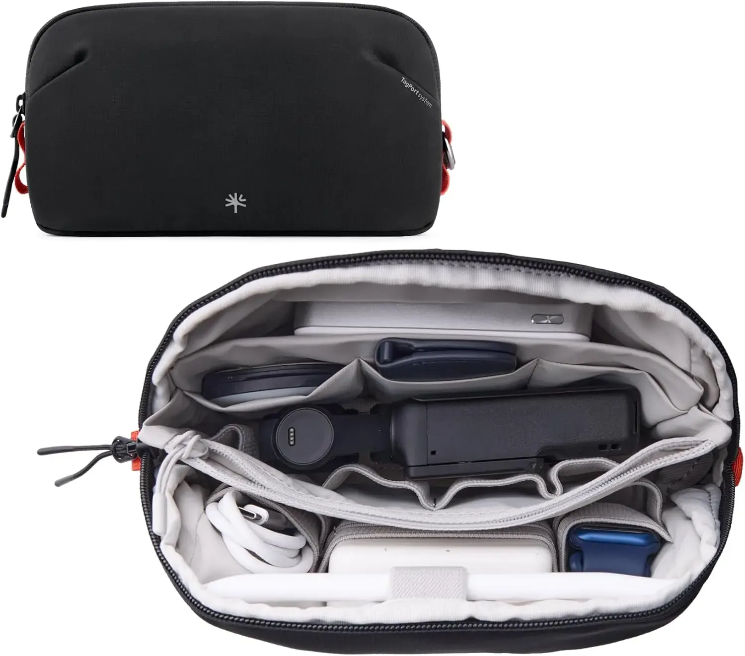 PGYTECH Pochette organisatrice étanche pour petite électronique, câbles et accessoires 7