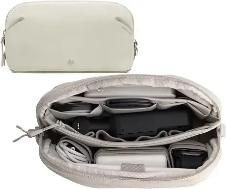 PGYTECH Pochette organisatrice étanche pour petite électronique, câbles et accessoires 14