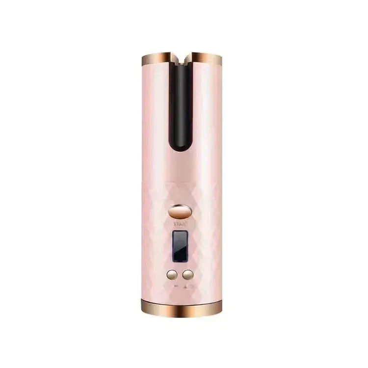 Bigoudis automatiques sans fil portables, 3 coloris, chargement USB, fer à friser anti-brûlure pour le coiffage 8